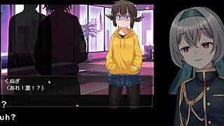 kunugi-chan's life crashes in machine translated hentai game