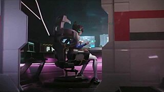 d va's wild space adventure with a monster cock mission.