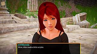 my new family, want to see redhead teen tits in erotic game?