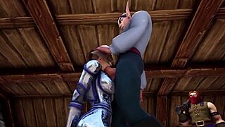 Wild sex unfolds in throne room for Warcraft parody