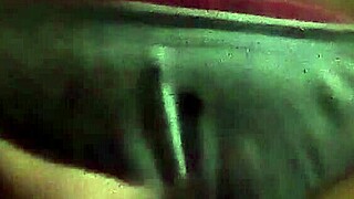 Innovative double masturbation wearing neighbours & sisters panty together