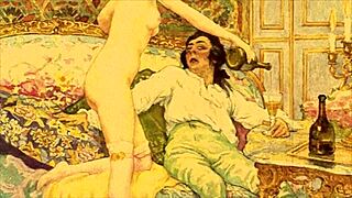 vintage retro hentai drawings from antique comics and cartoons