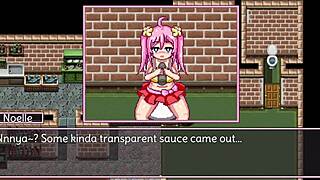 noelle, are you really doing your best in this humiliating hentai game? part 5