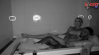 soft cassidy luxe and rocket powers in pool anal