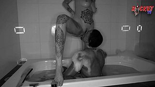 soft cassidy luxe and rocket powers in pool anal