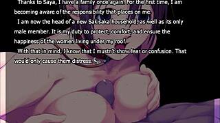 Let's play Song of Saya part 11 on Halloween with hentai anime game