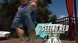 Nextdoorraw - Tall Redhead Gets Caught Creeping On Neighbor!