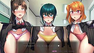 Suzu Rikawa receives group anal and blowjob instructions in hentai anime