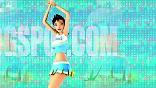 Crazy 3D threesome with busty girls and cocks