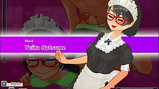 Onigari Town hentai game shows off every wild sex position.