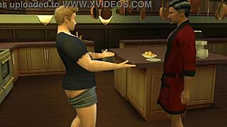 Gareth Williams Fucks Father-In-Law In Mmf Threesome Sims 4 Wicked Whims
