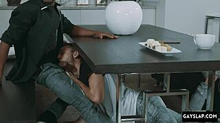 Hot Black Gay Studs Pound Hard with Monster Cocks