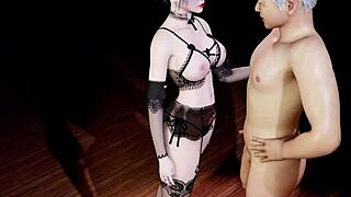 3D Sexy Korean Slut Sucks and Creampies Big Cock Boss