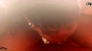 hawk tuah girl spits on that thang in a double blowjob with indian and ebony guys.