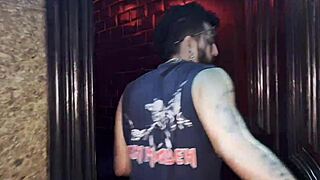 presente de natal turns into a wild brazilian twink adventure. bent over for doggystyle with a big cock in bareback action.