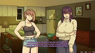Big Boobs Futa Benefits Her Sexy Bestie With Toys In Hentai Gameplay