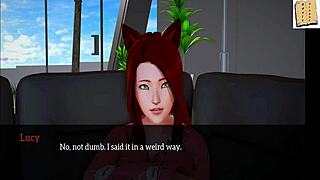 Redhead Hentai Action in 3D Cartoon Family Scene