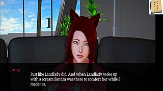 Redhead Hentai Action in 3D Cartoon Family Scene