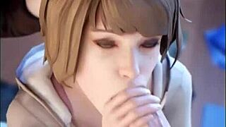 Think you can handle this wild Life is Strange hentai?