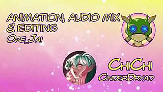 On the beach, chichis have a fling with a monster in hentai style