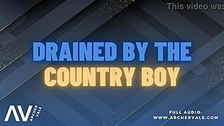Country Boy Alpha Dominates Faggot in Gay M4M Outdoor BDSM Audio