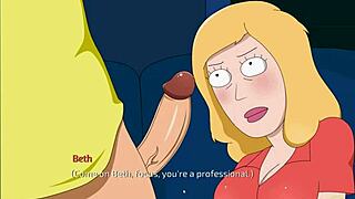 Beth Compilation from Rick and Morty with Handjob and Wanking Sounds