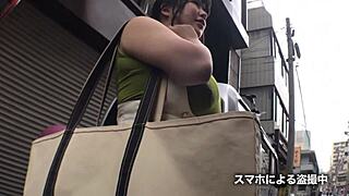 japanese busty model shows off curvy body details