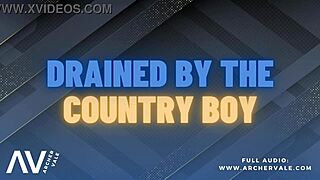 Country Boy Alpha Dominates Faggot in Gay M4M Outdoor BDSM Audio