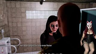 Rough Blowjob In Public Toilet Featuring Bent Over Doggystyle And Masturbation