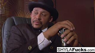 Sexy Shyla Stylez In Hot Anal Threesome With Big Tits And Cumshot