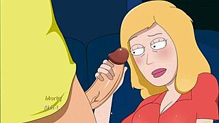 Beth Compilation from Rick and Morty with Handjob and Wanking Sounds