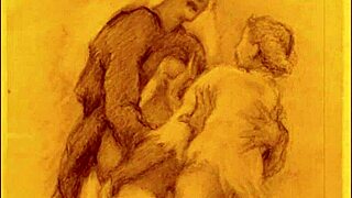 Vintage Erotic Drawings with Sultry Retro Vibes