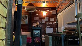 met a delivery guy naked and let him touch my chest! 😳