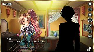 Erotic scene from makoi kishi ma chao hero.