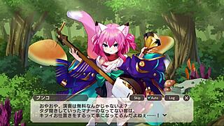 Monster girl intensely sucking huge cock