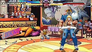 Brian battles Shokuhou in hentai sex.