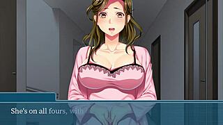 Hentai Wife Faces Monster Black Cock in Japanese Anime Scene, Eng Sub Part 1