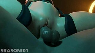 Tracer Gives Intense Blowjob In Overwatch