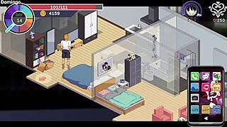 I Can't Believe This Hentai Game! NTRaholic Slut Wife Sucks My Cock on Balcony While Husband Watches, No Shame in Part 3!