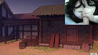 Femdom demon girl with huge big tits dominating in hentai animation part 2