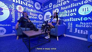 Wow, Violet breaks her own record cumming with a vibrator on Juan Bustos podcast!