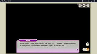 just saw mist train girls kuang ss rank action on train