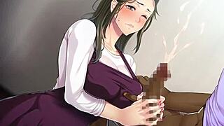 Hentai Wife Faces Monster Black Cock in Japanese Anime Scene, Eng Sub Part 1