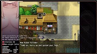 Rumina explores the hypnosis cult in this anime game sequel