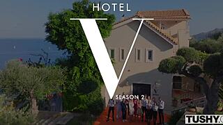 Bride Eve's First Anal Adventure at Hotel Vixen - Wow!