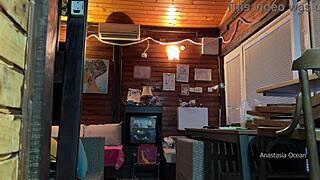 met a delivery guy naked and let him touch my chest! 😳