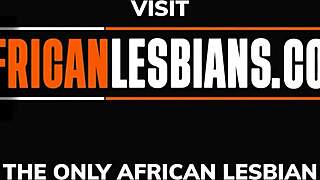 in a hidden corner, ghetto housewives share a steamy lesbian shower with african fingering makeout.