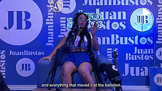 Wow, Violet breaks her own record cumming with a vibrator on Juan Bustos podcast!