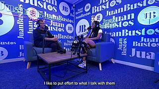 Wow, Violet breaks her own record cumming with a vibrator on Juan Bustos podcast!