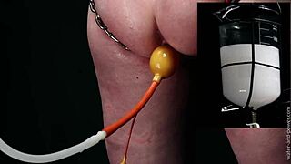 Sparkle faces intense struggle in part 3 of bound hentai action.